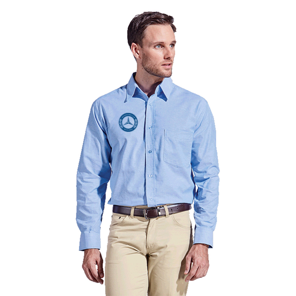 Oxford Lounge Long Sleeve Mens - Image 3